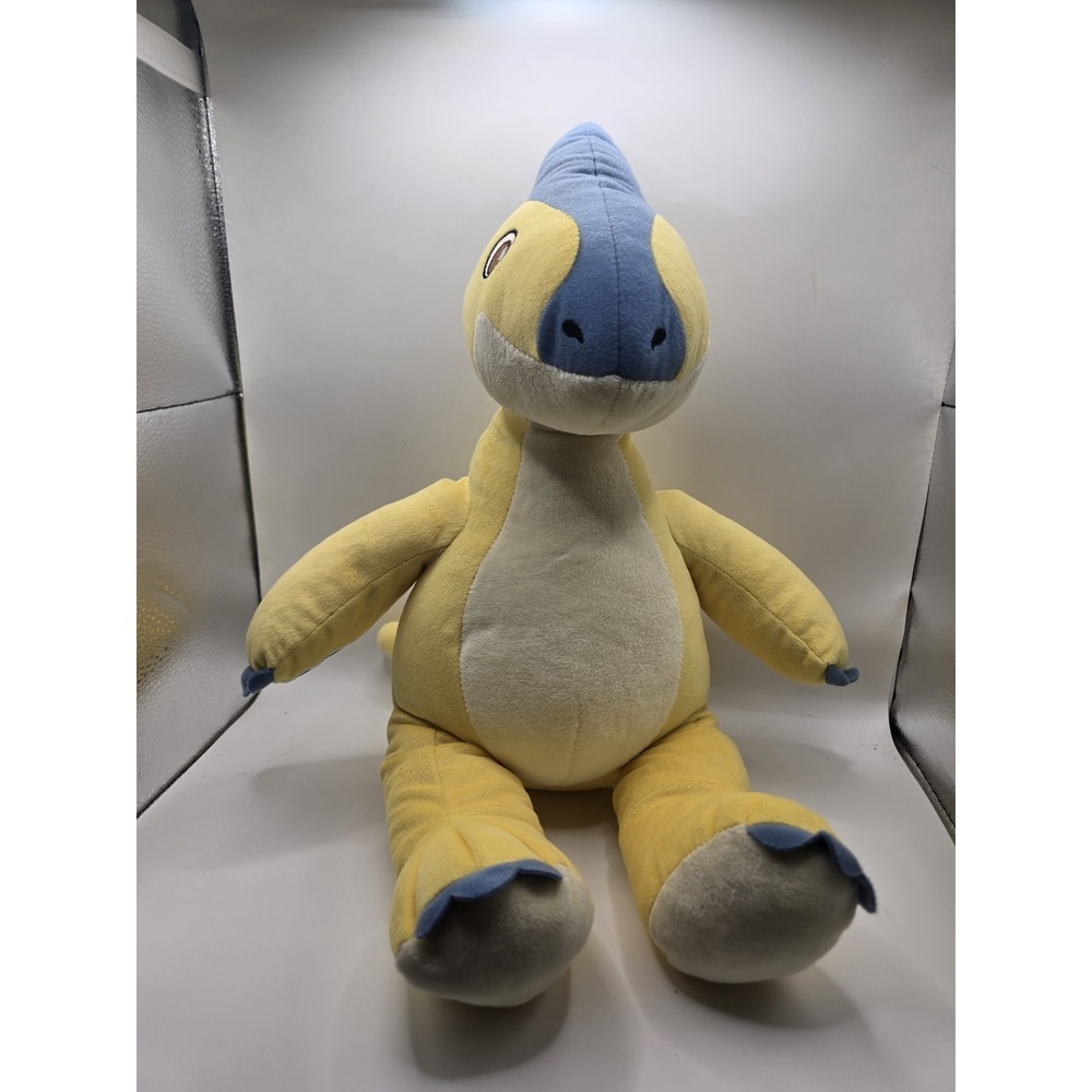 Build A Bear Parasaur Yellow Dinosaur 17 Inch Tall 2020 BAB Plush
